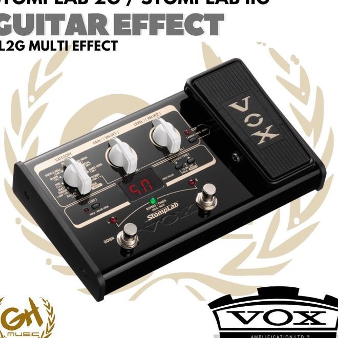 Vox Stomplab 2G Sl2G Guitar Multi Effect - Efek Gitar
