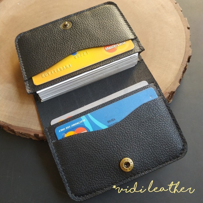 

Card holder kulit asli, dompet kartu nama, dompet koin