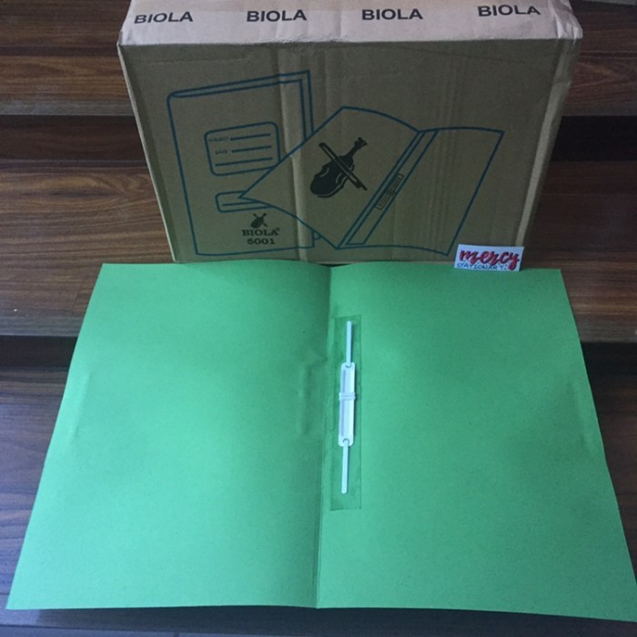 

TERMURAH - Map Acco Biola 5001 - Map Snell Kertas Bufallo - 1 Pak 50 Pcs