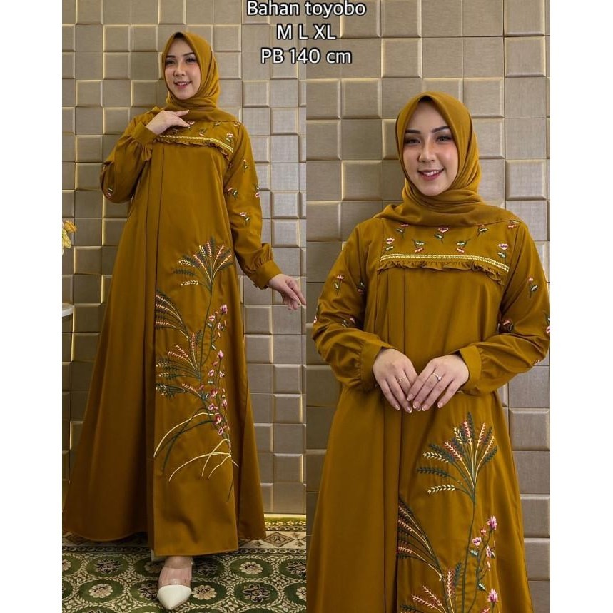 Baju Gamis Wanita Dewasa Bagus Aadem Dan Best Quality