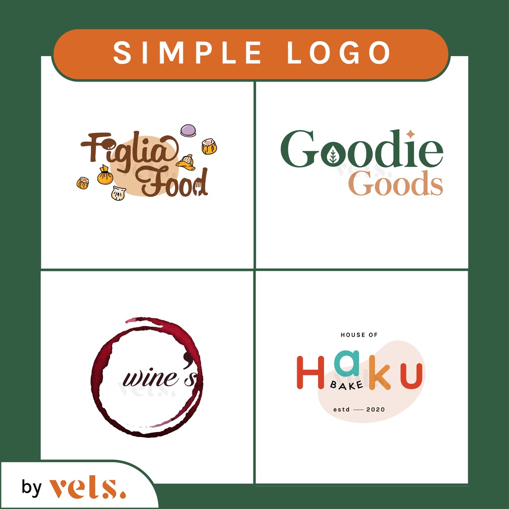 Jasa Desain Logo Simple | Logo Profesional | Logo Onlineshop | Logo Bisnis