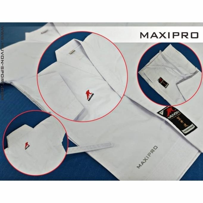 BAJU KARATE KATA MUVON MAXIPRO ORIGINAL