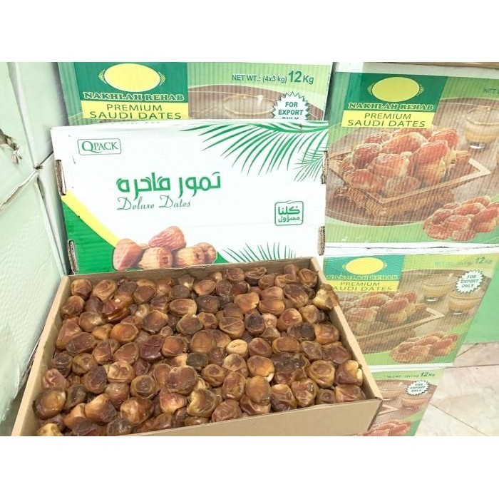 

Kurma Sukari Dus 3Kg Basah Sukary Al Qosim Sukarri Madinah Raja Korma