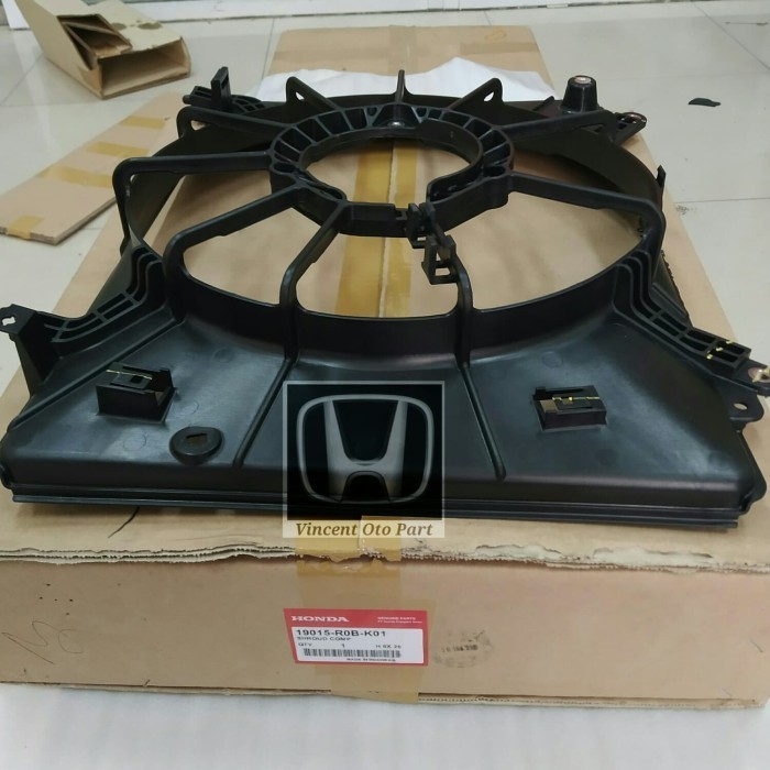 Spare Part Rumah kipas radiator Honda Brio 2016-19 Onderdil mobil