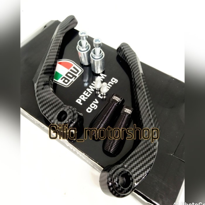 Baru Proguard Carbon Kilap Full CNC AGV Original Proguard Karbon Universal