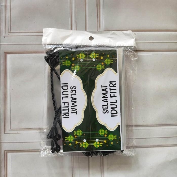 

Plastik Label Idul Fitri Isi 10 / Tas Plastik Snack Lebaran / Tassnack 094