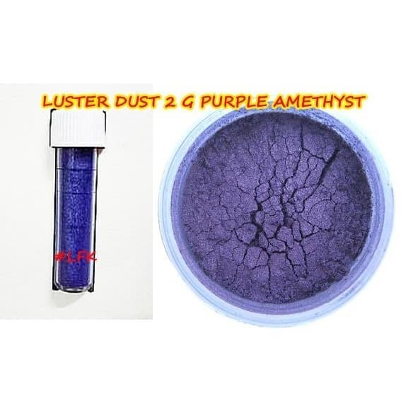

2G METALLIC UNGU PURPLE LUSTRE DUST WED EDIBLE BUBUK LUSTER CAKE KUE