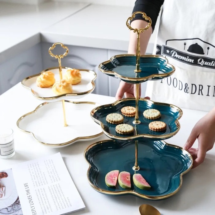 Star Cake Tiers/ Tempat Kue 2/3 Tingkat Premium