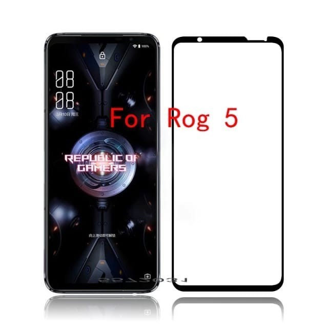 Asus Rog Phone 5S Pro Tempered Glass Full Cover Full Screen
