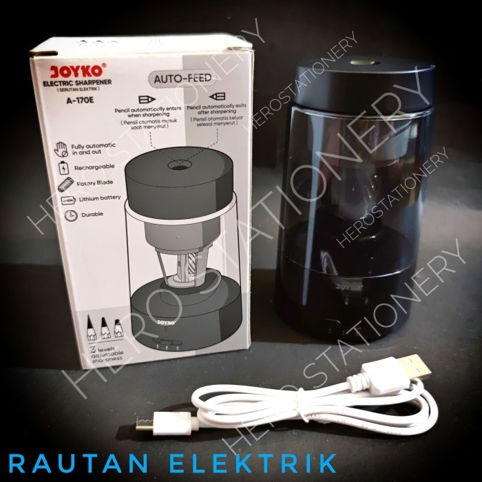 

Rautan Pensil Elektrik Electric Sharpener Joyko A-170E