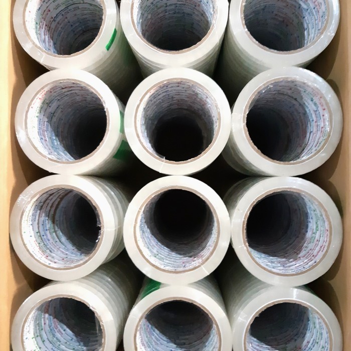 

Isolasi Murah 1/2" 72 Yard /Solasi/12Mm/Isolatip/Selotip Dus An