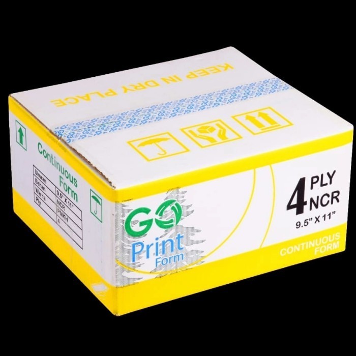 

Continuous Form 9,5 X 11 4 Ply Ncr ( Bisa Request Bagi 2)