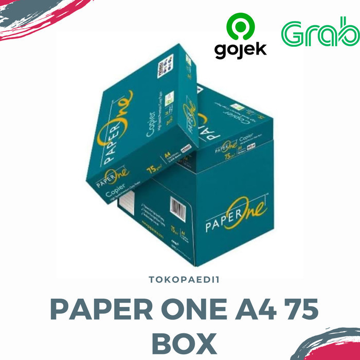 

Paper One A4 75Gr Box By Gojek/Grab