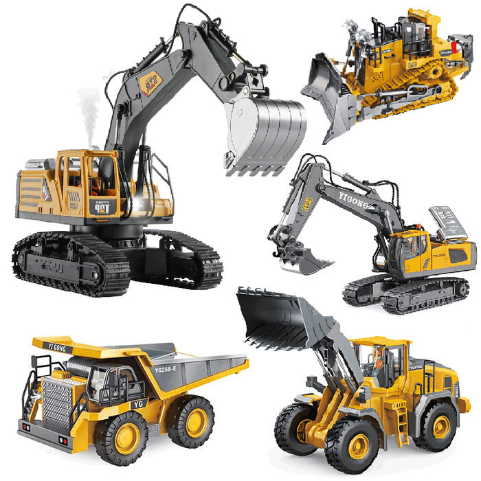 Mainan Excavator Remote Control Besar Mobil Ekskavator Rc Excavator