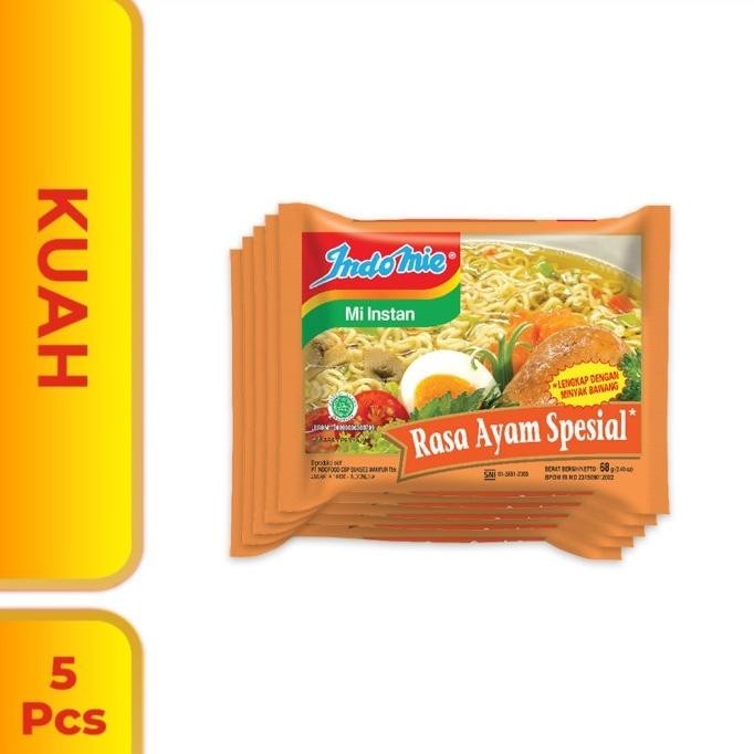 

5 Pcs - Indomie Kuah Ayam Spesial