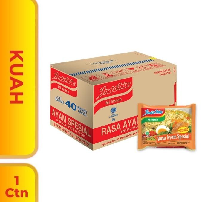 

1 Dus isi 40 Pcs - Indomie Kuah Ayam Spesial