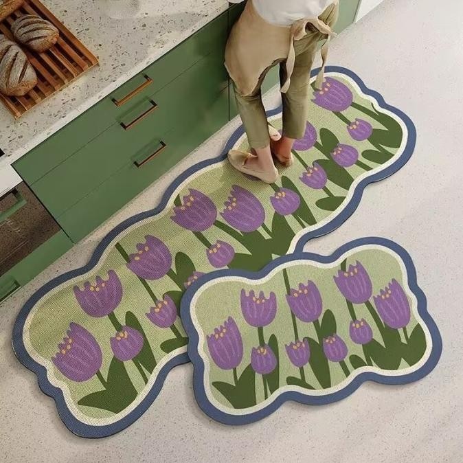 Buy New Keset Kaki Anti Slip 2 Pcs / Keset Dapur 2 In 1