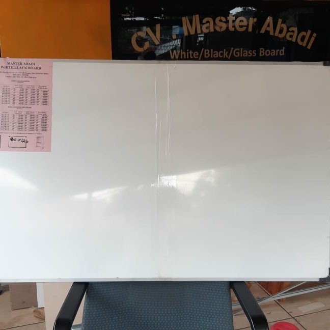 

Whiteboard Non Magnetik 80X120 Cm