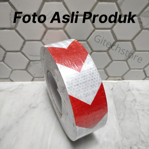 

Stiker Reflektif Stiker Reflektor Stiker Pemantul Cahaya 5Cm*45M