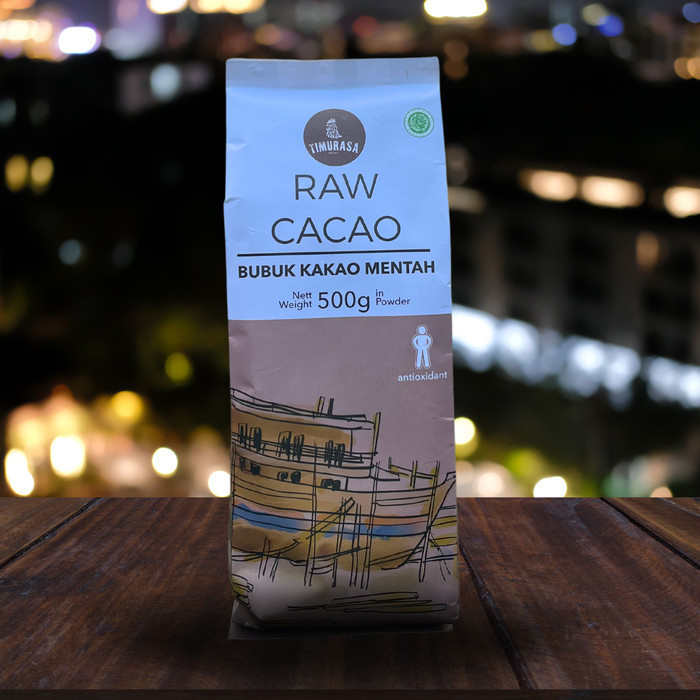 

Bubuk Cokelat Timurasa Raw Cacao 125Gr & 500Gr