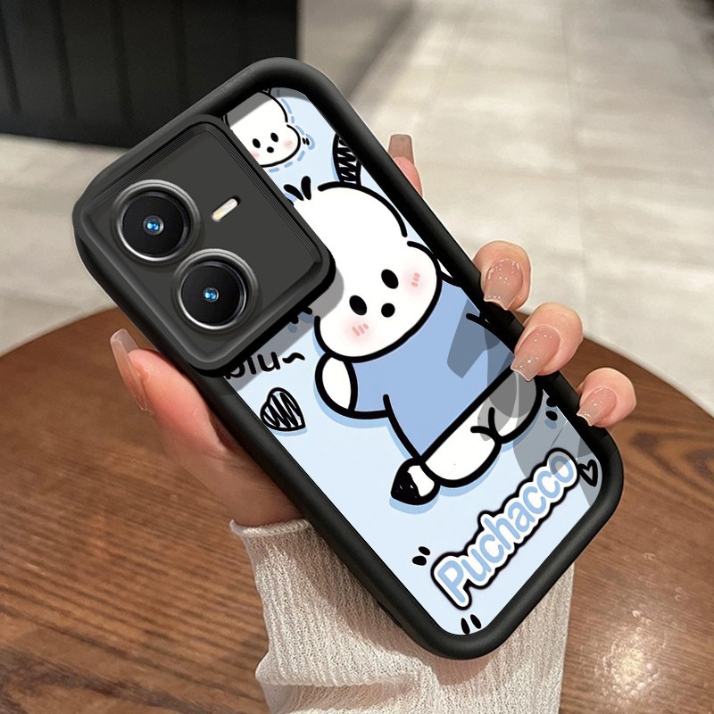 Casing Hp VIVO Y22 VIVO Y22s Case perlindungan lensa kamera pelindung silikon Softcase baru Kesing H