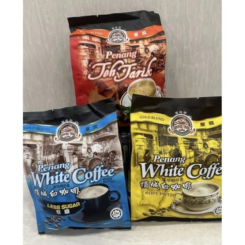 

PENANG WHITE COFEE KOPI PENANG COFFEE TREE WHITE 3in1