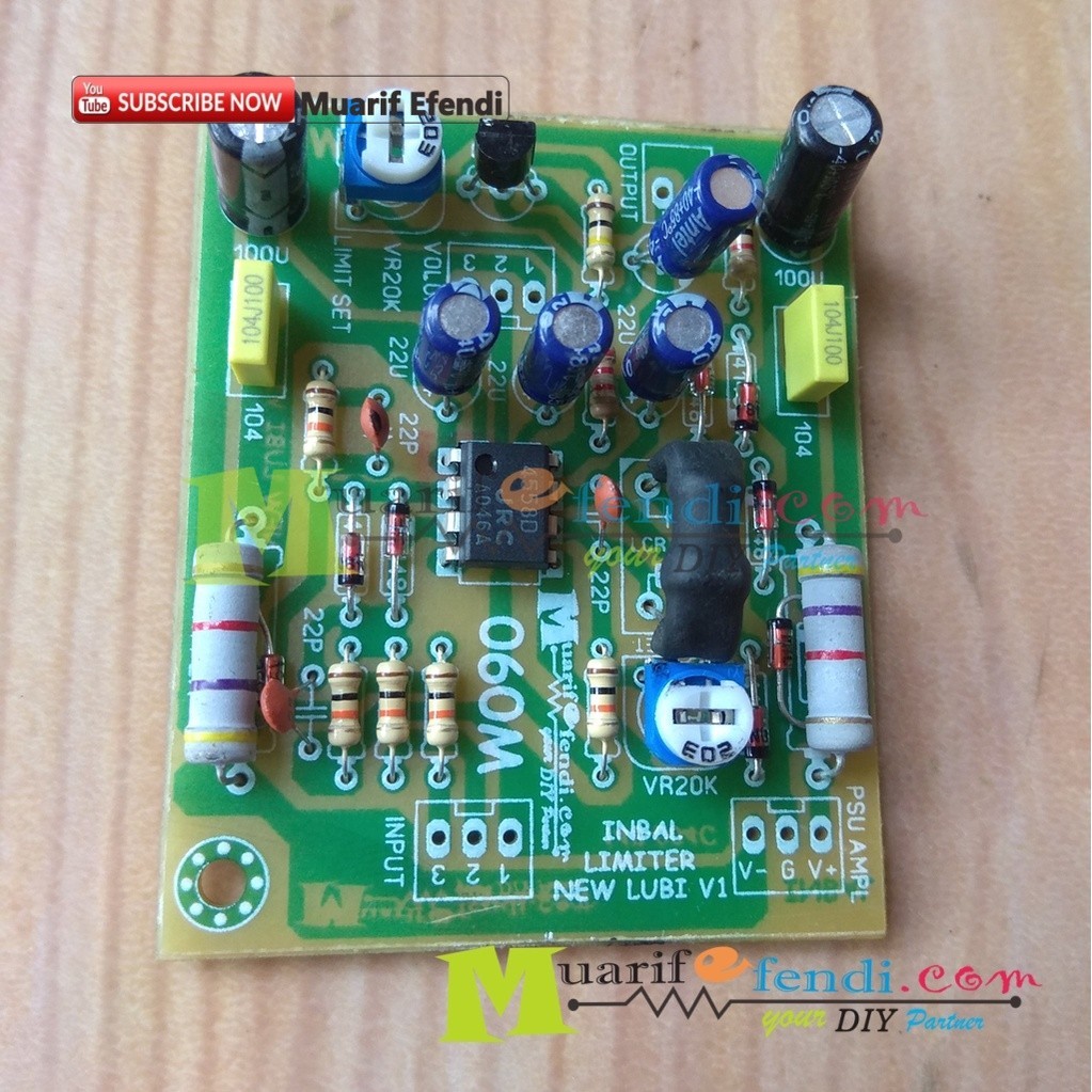 KIT INPUT BALANCE LIMITER MONO NEW LUBI