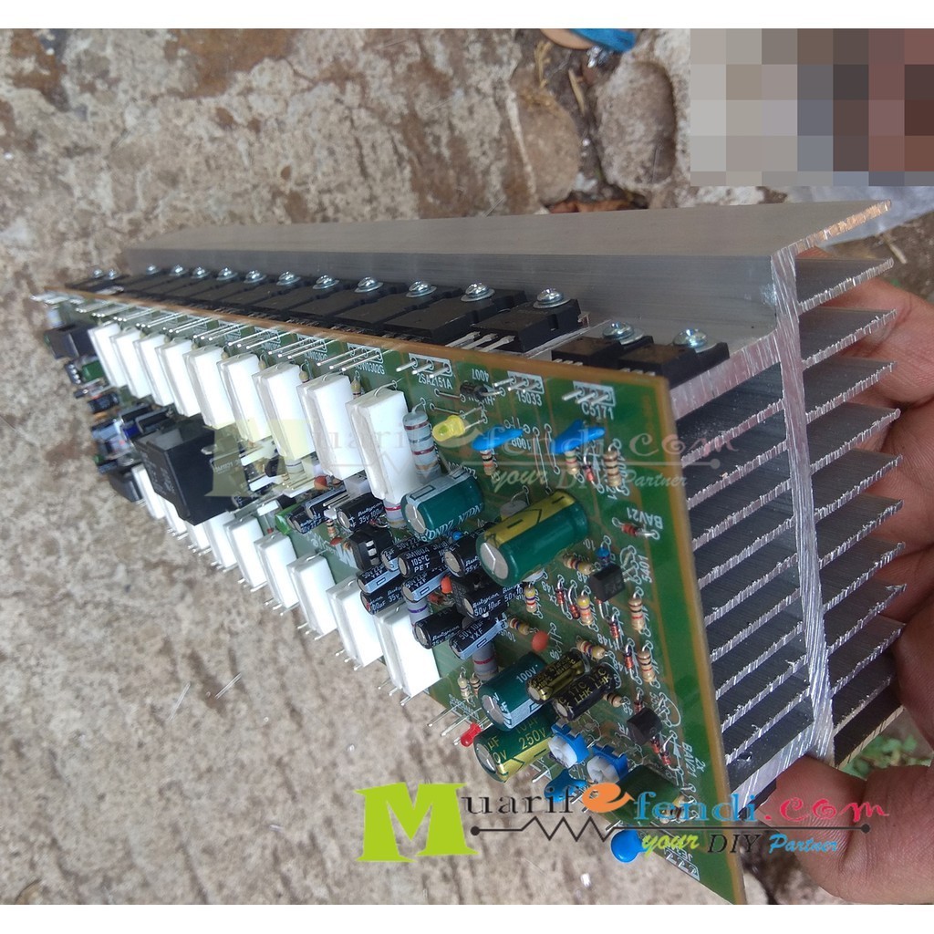 KIT DRIVER POWER AMPLIFIER APEX APECX H1600 H1600TEF PLUS HS DAN FINAL