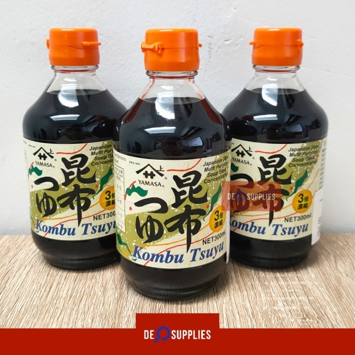 

Yamasa Kombu Tsuyu 300Ml - Bumbu Sup Konbu Kecap Soup Saus Bumbu Japan