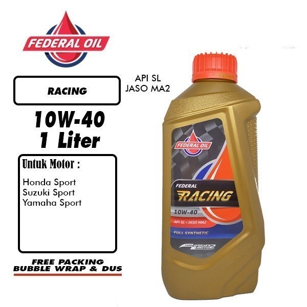 JAGAT Oli Federal Racing 10W40 1L Supreme Racing