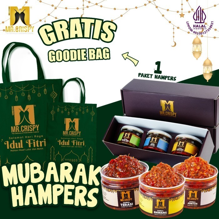 

Paket Sambel Hemat F Mr.Crispy(Kotak Hmpers)