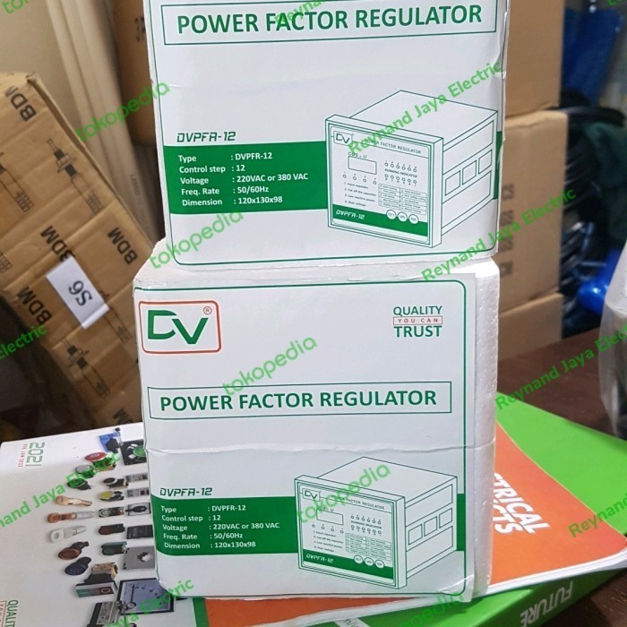 power factor regulator 12 step DVPFR-12 DV promo