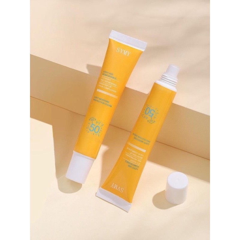 Lameila SVMY Mini Sunscreen Wajah Krim Pelindung Sinar Matahari SPF +++50 Anti Air dan Keringat Coco