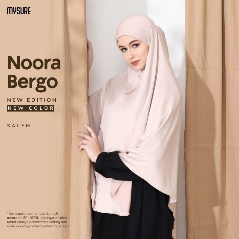 Best Seller Mysure Noora Bergo Hijab Instan Premium