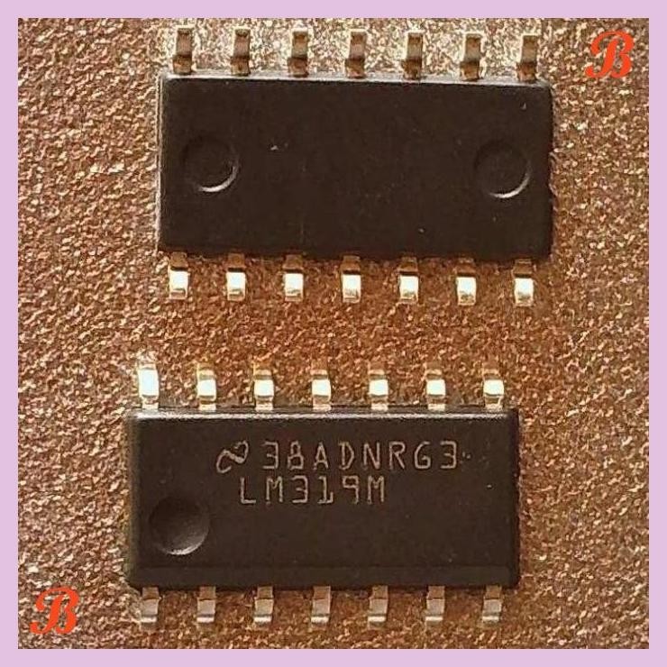 | BTR | LM319 LM319M LM319MX SOIC-14 ORIGINAL TEXAS ISTRUMENTS