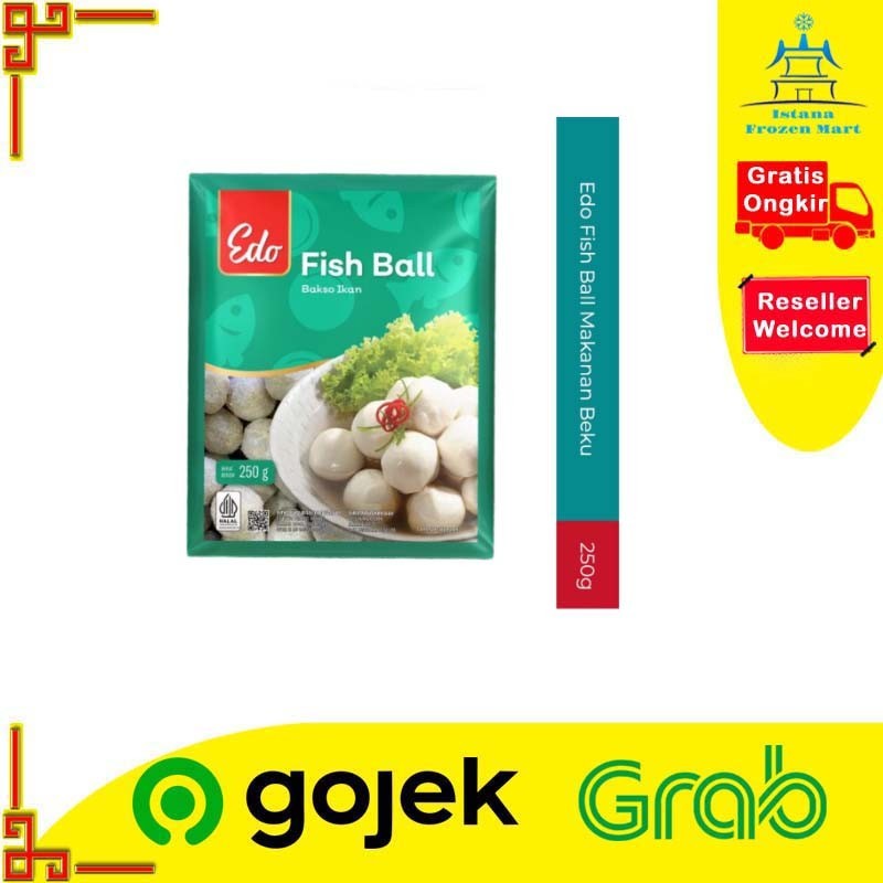 

Bakso Ikan EDO Fish Ball 250 GR