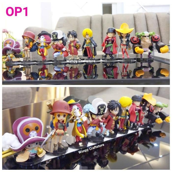 FIGURE SET ONE PIECE OP1 ACTION FIGURE SUPER DEFORMED FIGURE HOT TOYS