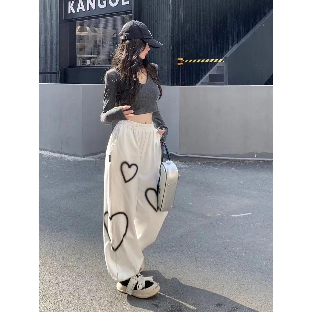 Women's New Loose Korean StylebfLazy Casual Pants