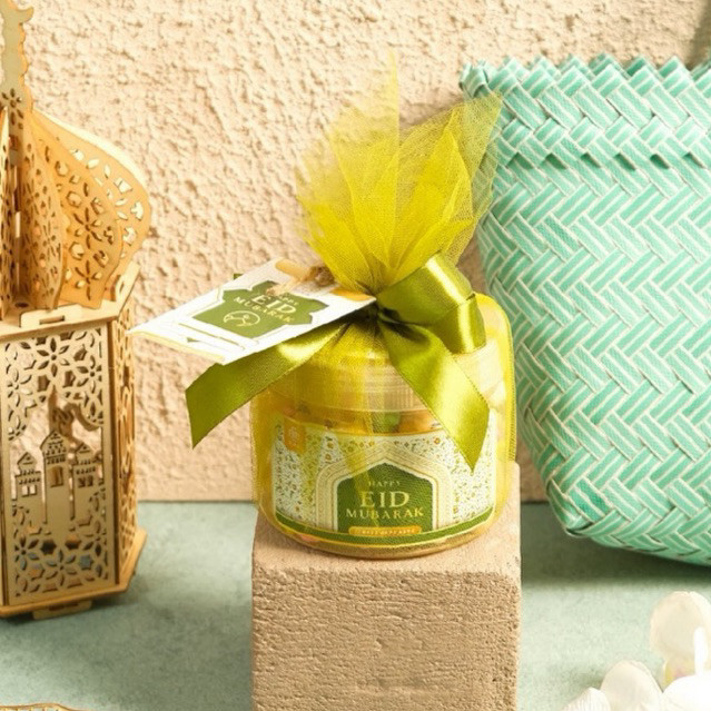 

MJS Hampers Snack Toples / Aneka Kue Kering with Packaging Tile Ribbon Special Idul Fitri / Lebaran