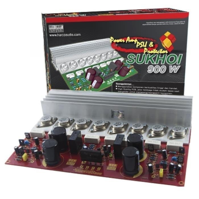 KIT POWER SUKHOI 900W AMPLIFIER STEREO PLUS PSU BELL BGR TR JENGKOL