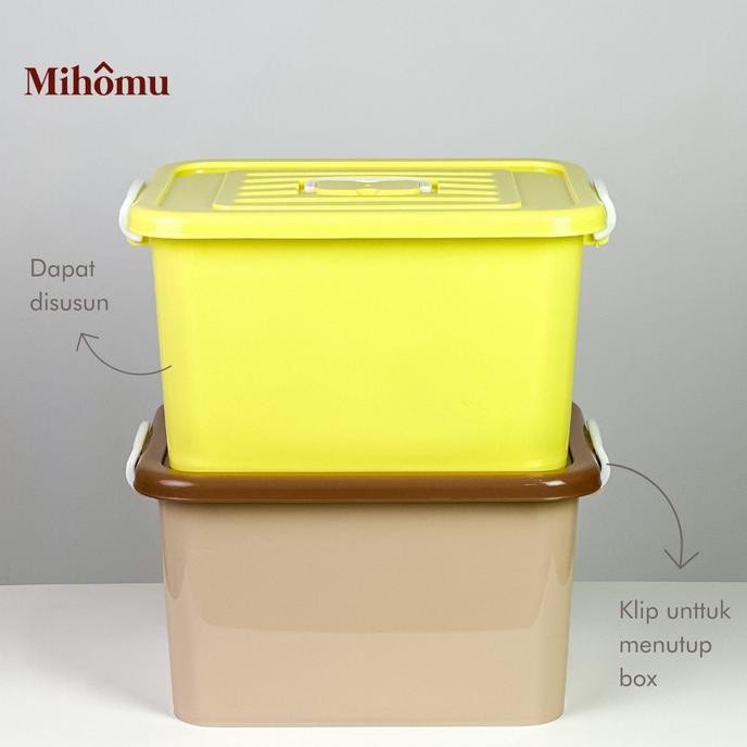 Terbaru Container Kontainer Box Serbaguna 20 Liter/ Kotak Sto Box Plastik Original