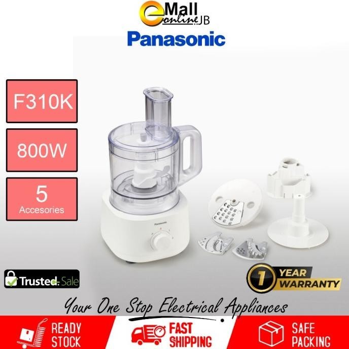 Food Processor Panasonic Mk-F310 2.4 Liter Chopper Penggiling Daging