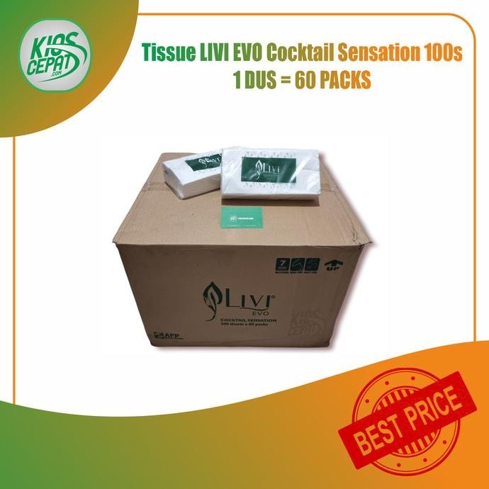 

[KHUSUS GOJEK / GRAB] LIVI EVO Cocktail Sensation 100's 1DUS (60 PACK)