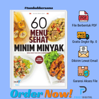 

60 Menu Sehat Minim Minyak