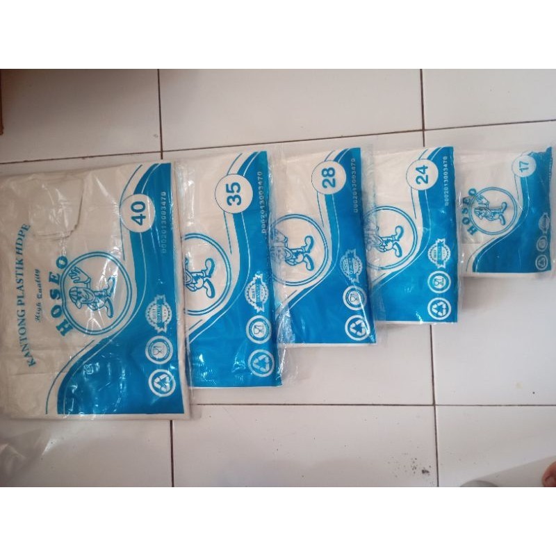 Asoy Putih / Kantong Plastik / Kantong Kresek / Plastik Besek/ Plastik Kotak Nasi