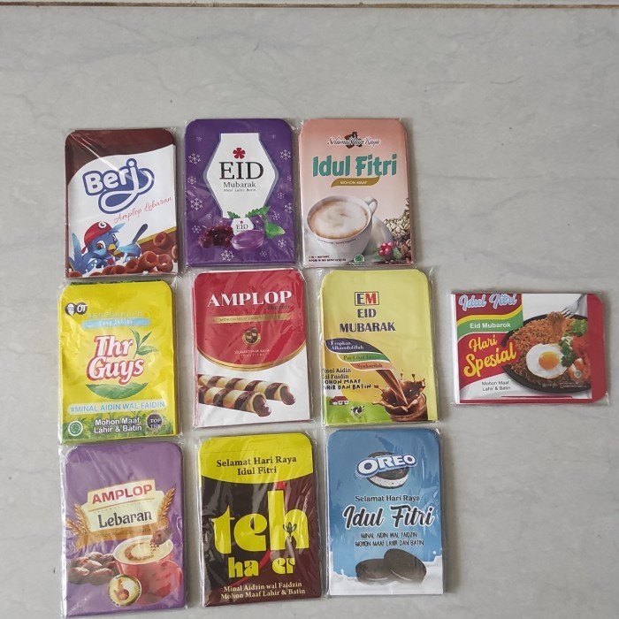 

Limited! Amplop lebaran unik amplop idul fitri unik - Snack New