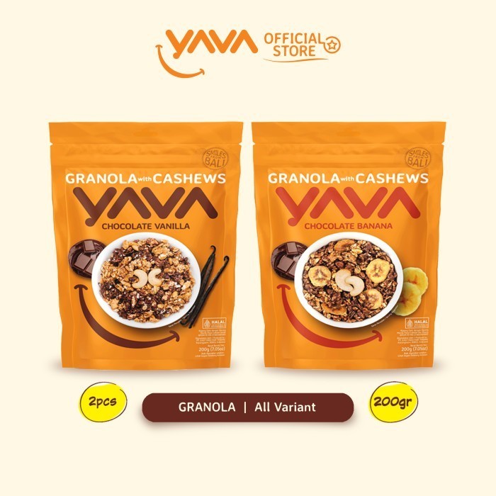 Yava Paket Granola 2 Rasa (2 X 200G)