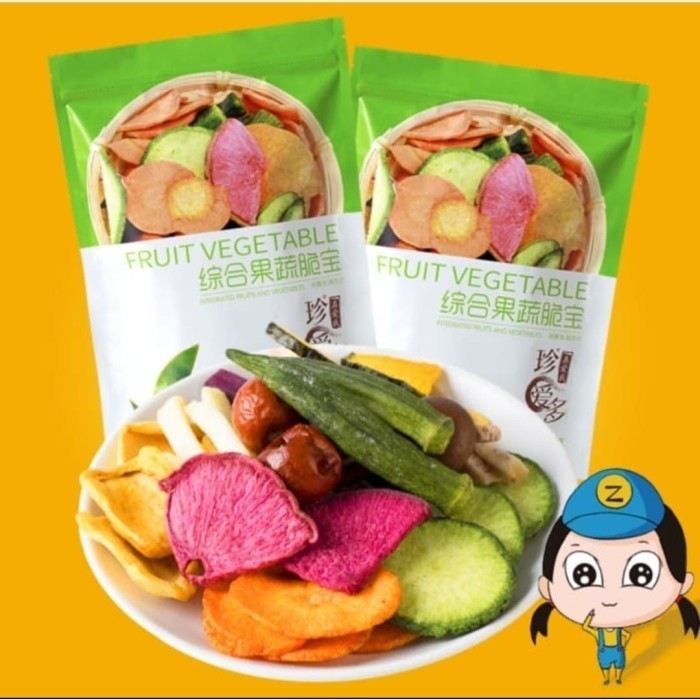 

Keripik Sayur Dan Buah X Vege Halal / Dried Fruits 250Gr