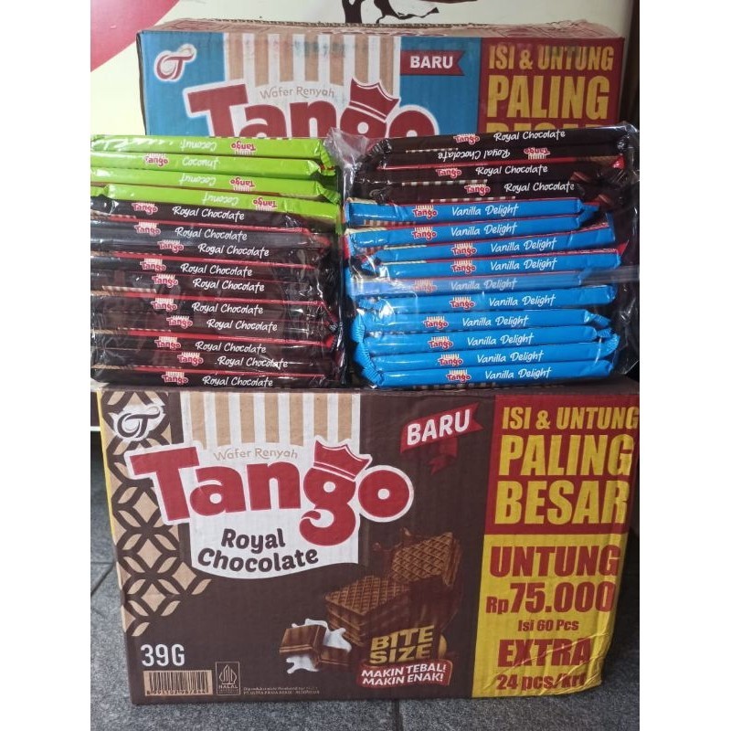 

Wafer Tango 1 Dus 60 Pcs + Extra 24Pcs