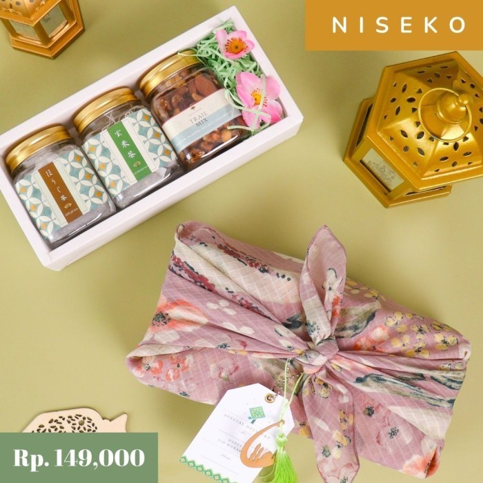 

Japanese Tea Set 3 Gift Kado Wedding Birthday Hamper Christmas Natal